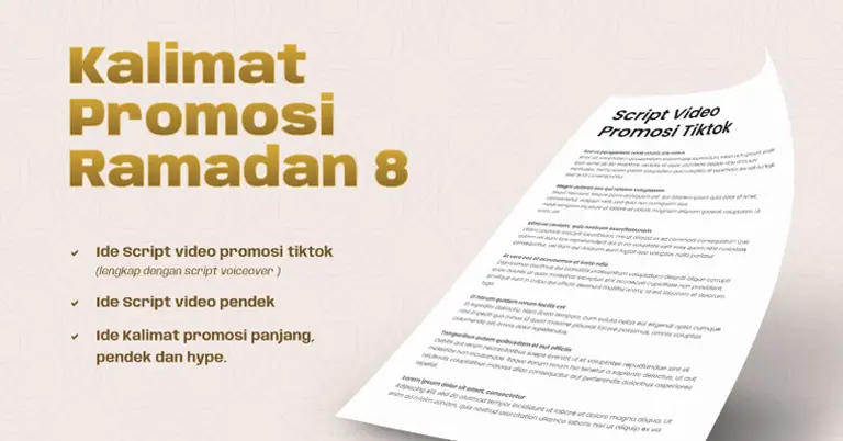 Marketing Kit Levidio Ramadan vol 8